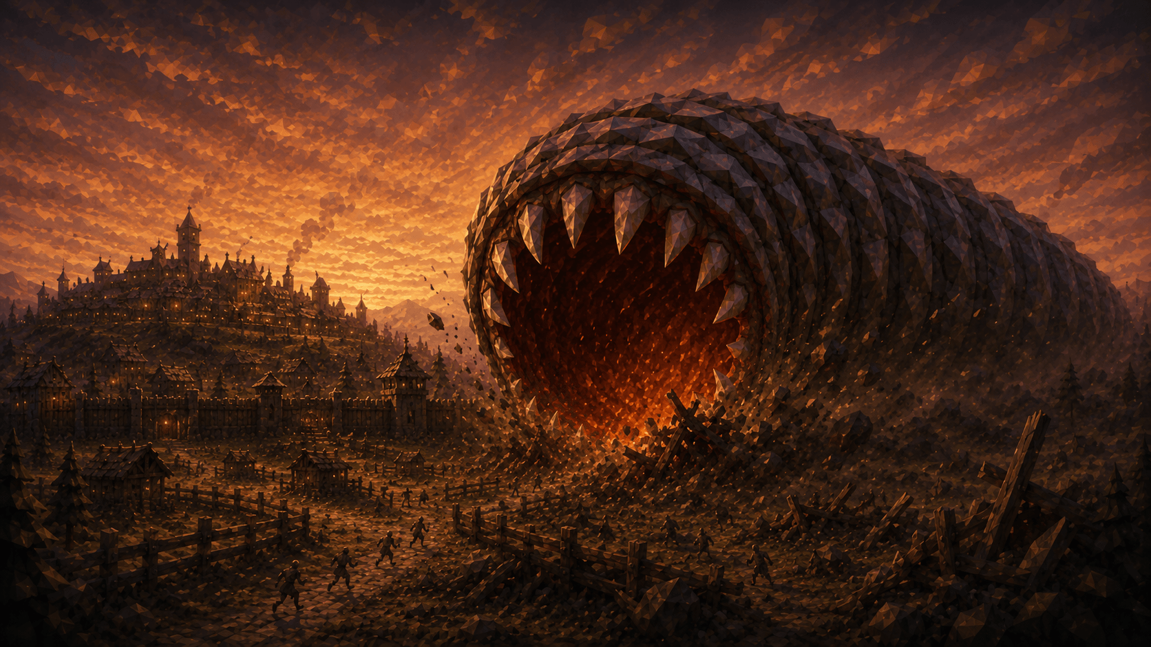 The Maw, a colossal devouring creature